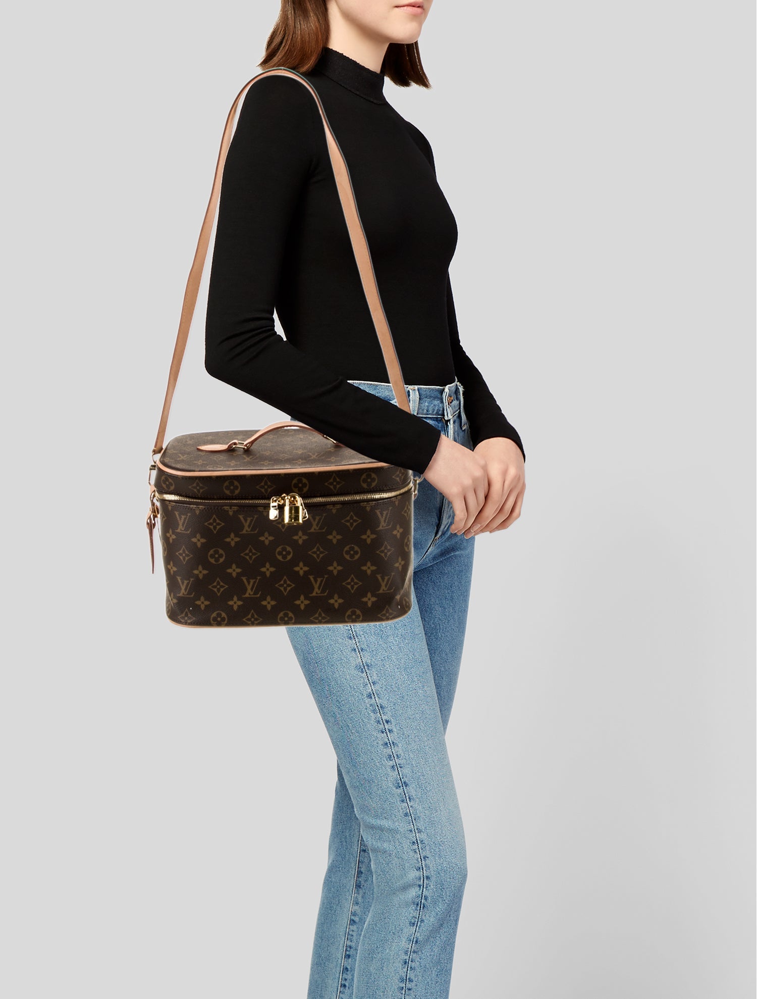 Louis Vuitton LV Monogram Nice Vanity Case