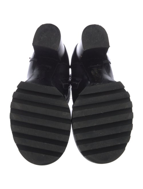 Louis Vuitton LV Monogram Leather Combat Boots