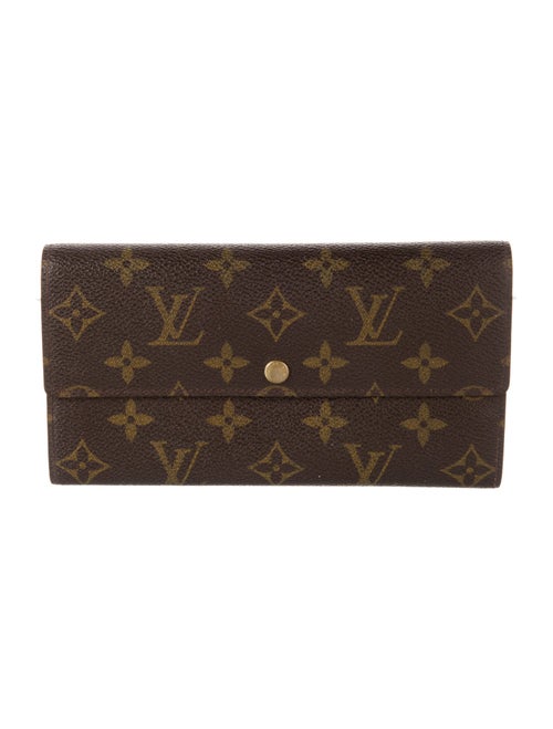 Louis Vuitton 1999 LV Monogram Sarah Wallet