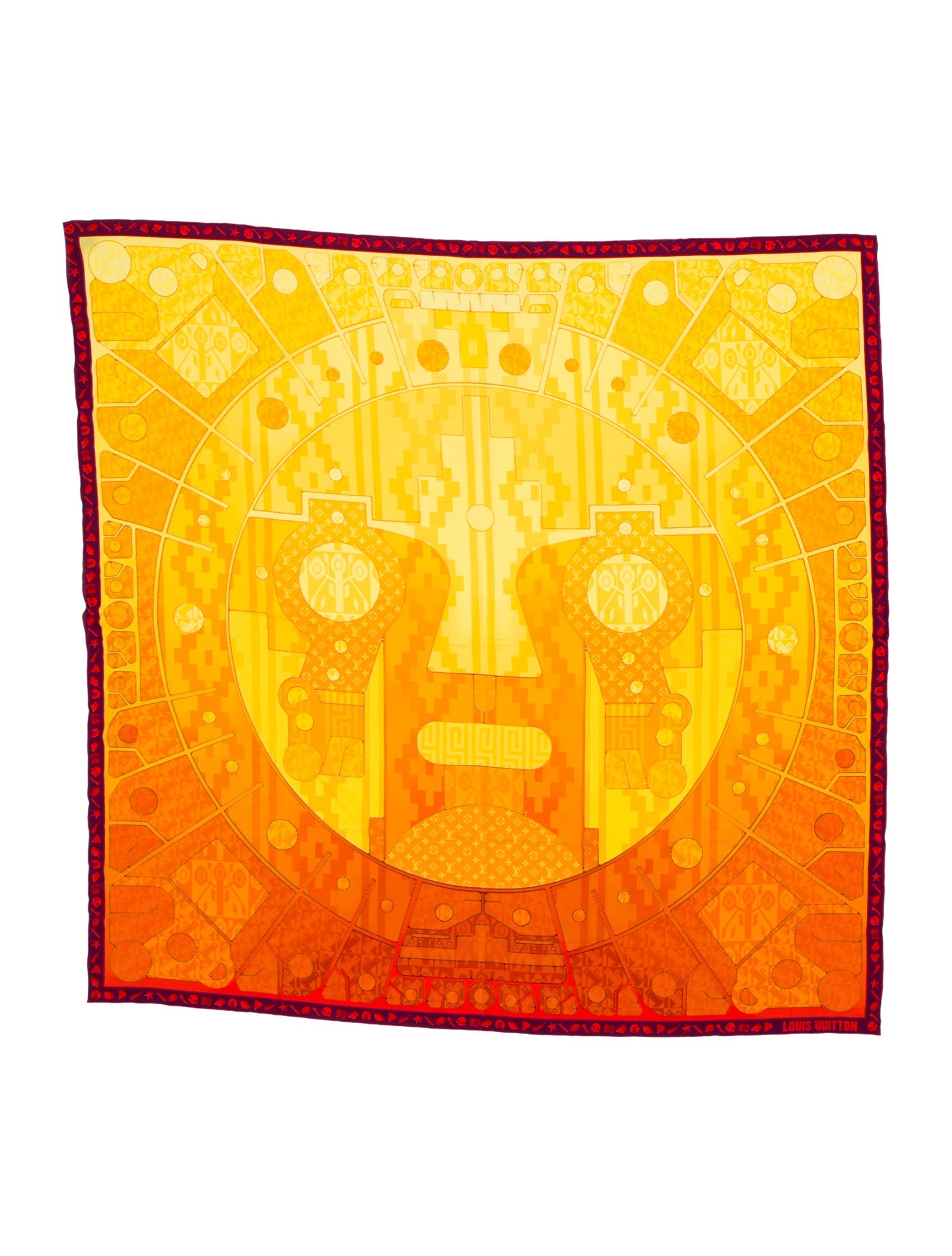 Louis Vuitton x INTI Silk Scarf