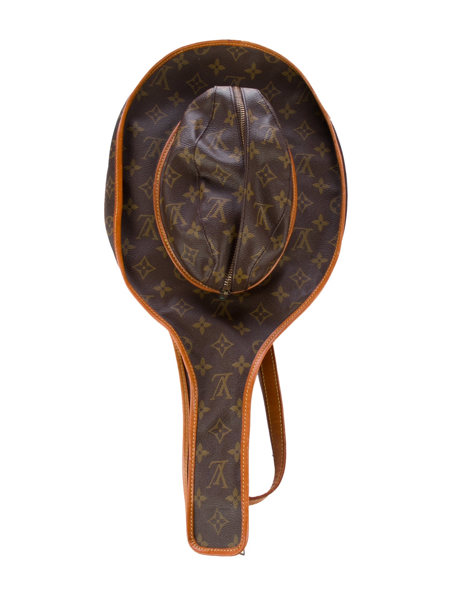 Louis Vuitton LV Monogram Sac Tennis Racket Cover Vintage