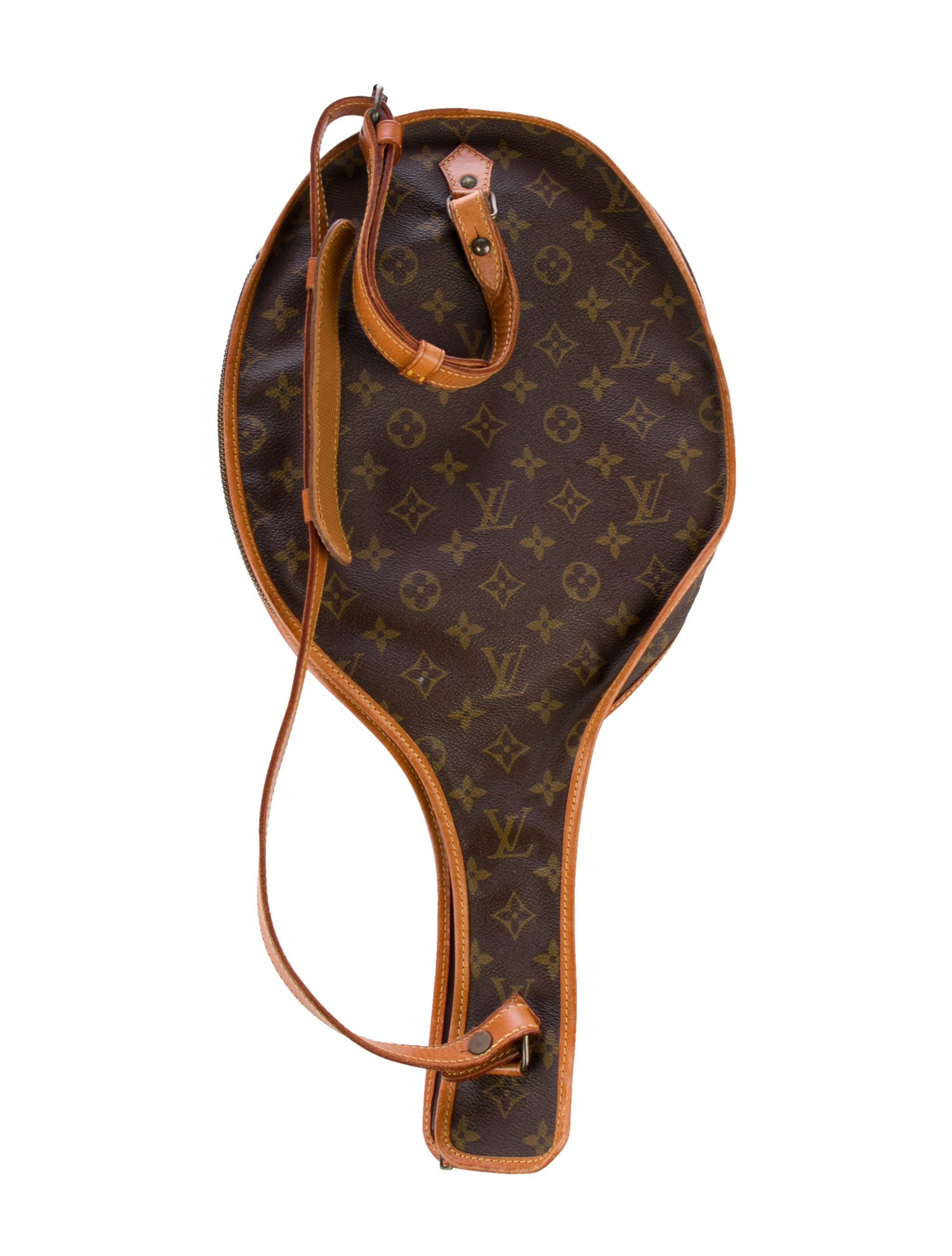 Louis Vuitton LV Monogram Sac Tennis Racket Cover Vintage