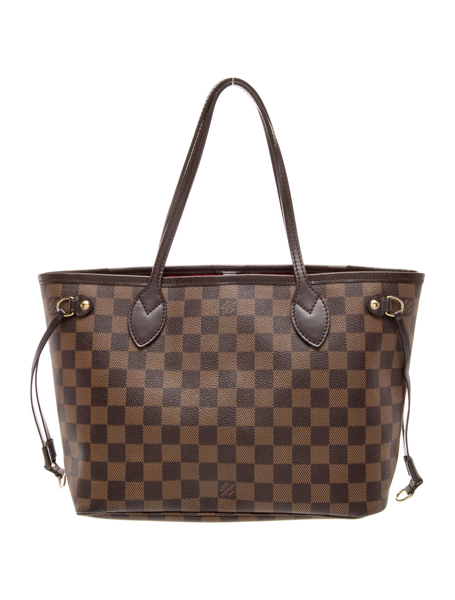 Louis Vuitton Damier Ebene Neverfull w/Pouch PM
