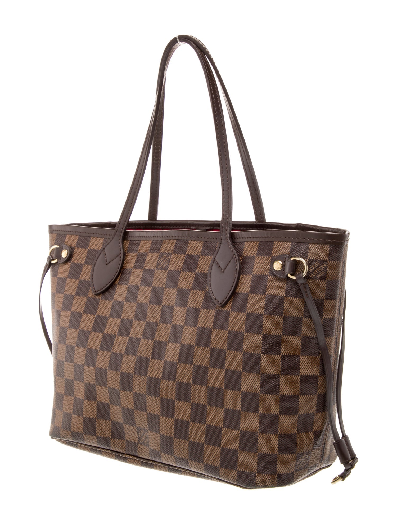 Louis Vuitton Damier Ebene Neverfull w/Pouch PM