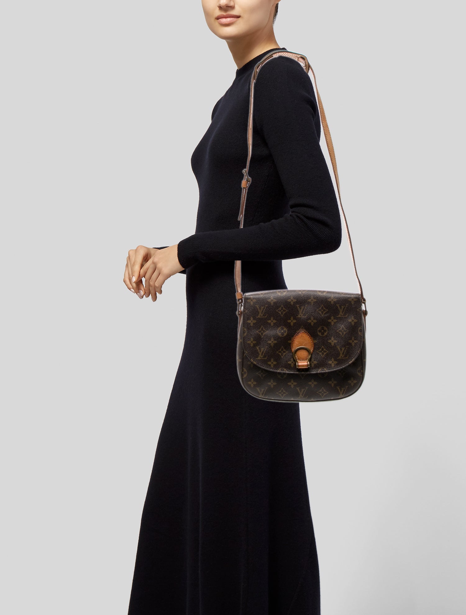 Louis Vuitton LV Monogram Saint Cloud GM Vintage