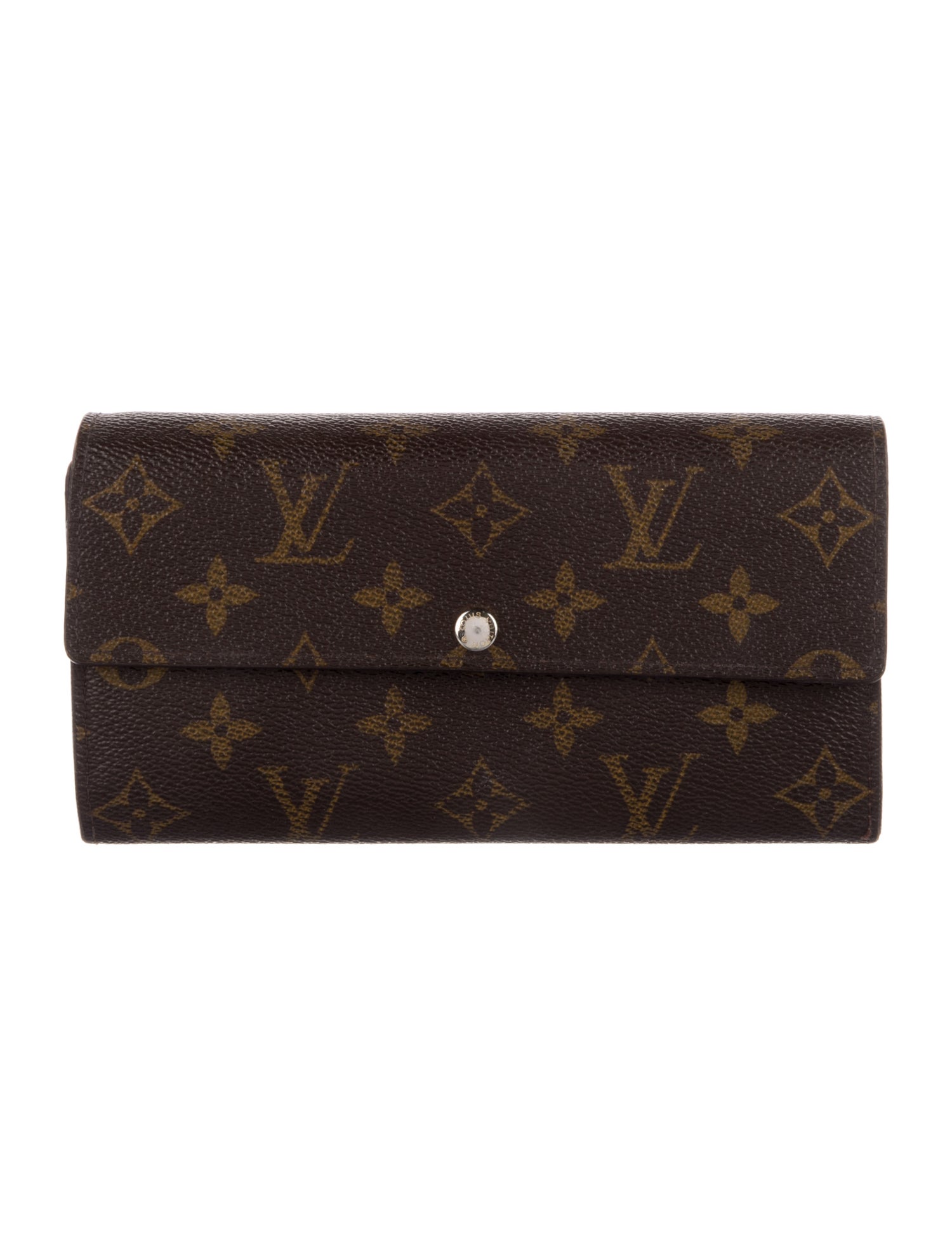 Louis Vuitton 2010 LV Monogram Sarah Wallet