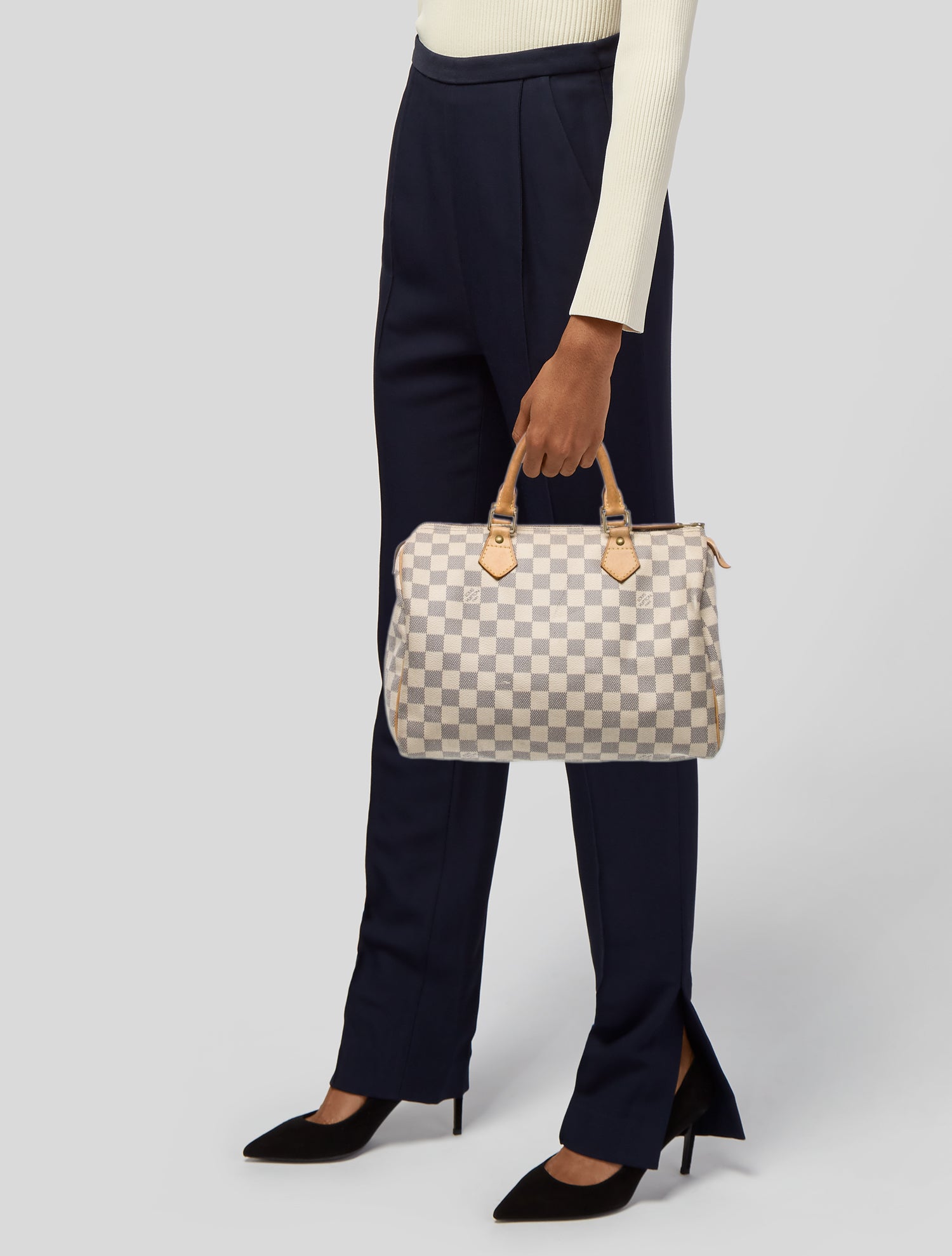 Louis Vuitton Damier Azur Speedy 30 Vintage