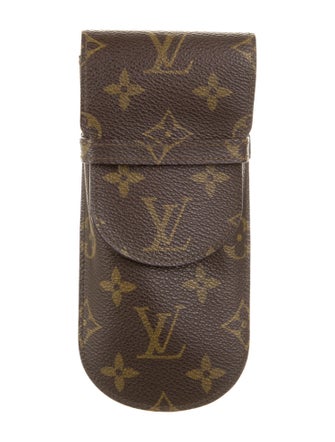 Louis Vuitton Monogram Etui Lunettes Eyeglasses Case