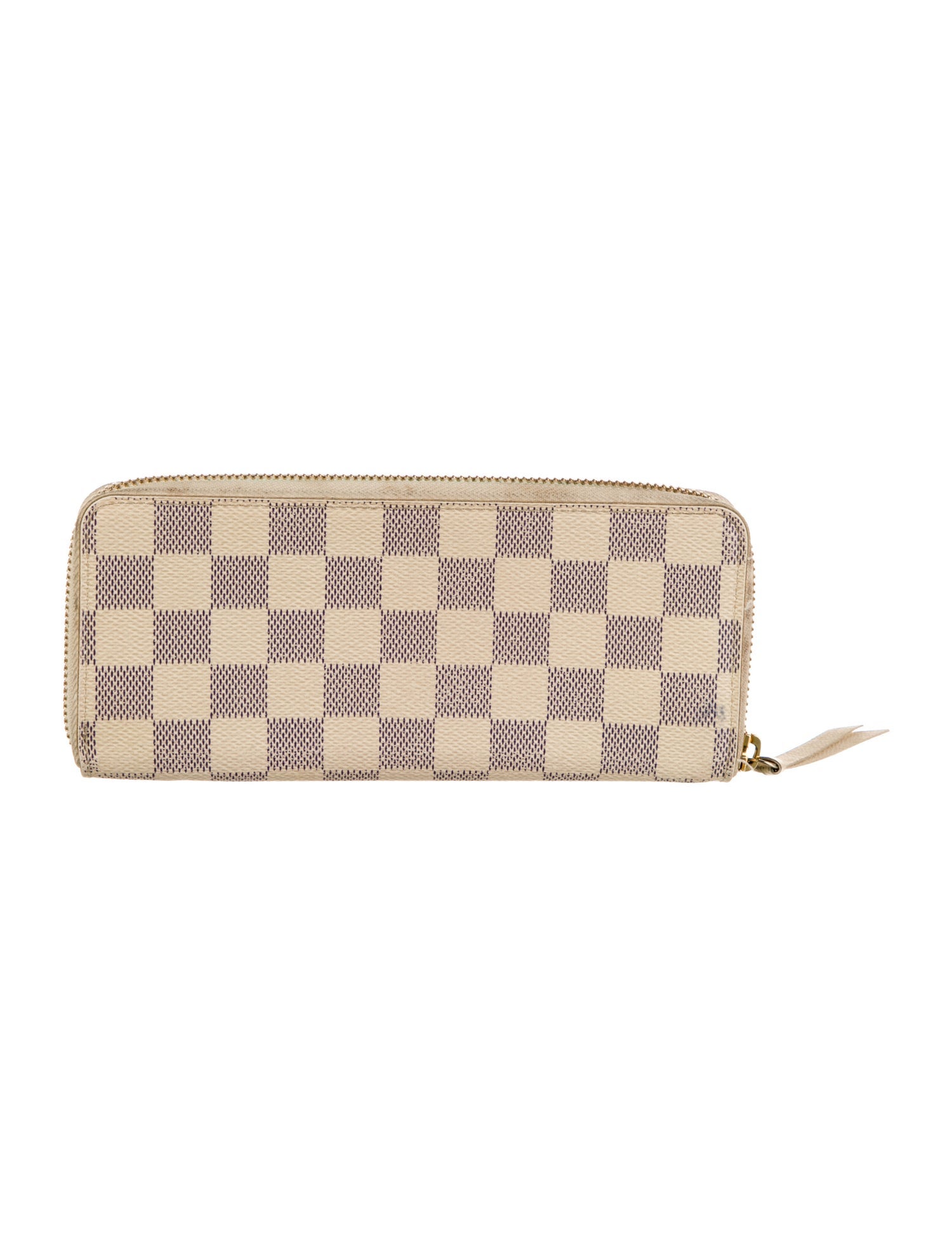 Louis Vuitton 2018 Damier Azur Pattern Clemence Wallet