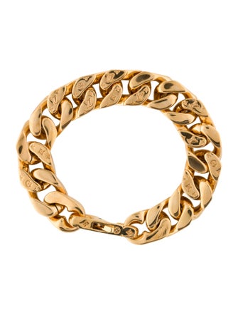 Louis Vuitton Monogram Chain Link Bracelet