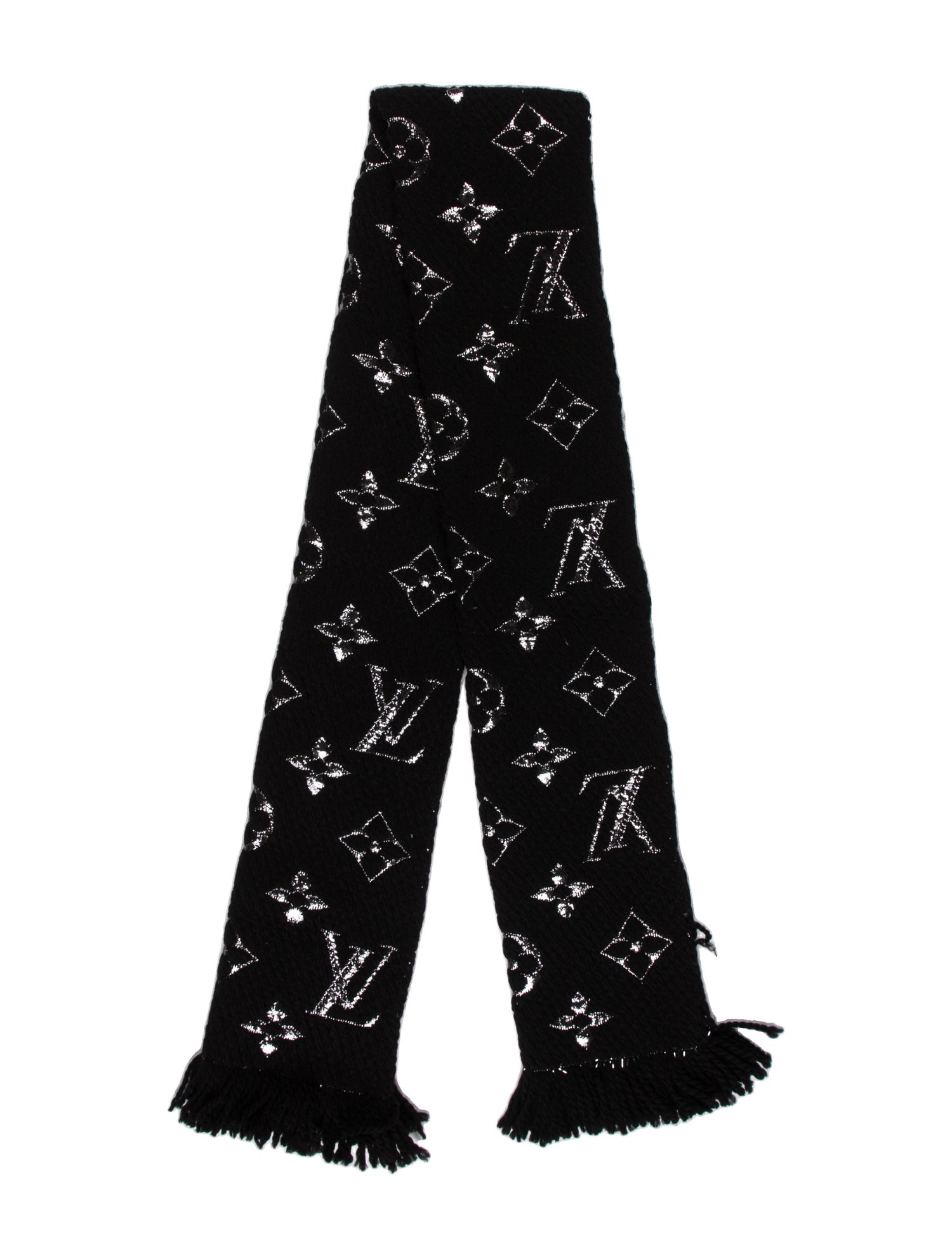 Louis Vuitton Logomania Shine Scarf Wool Scarf