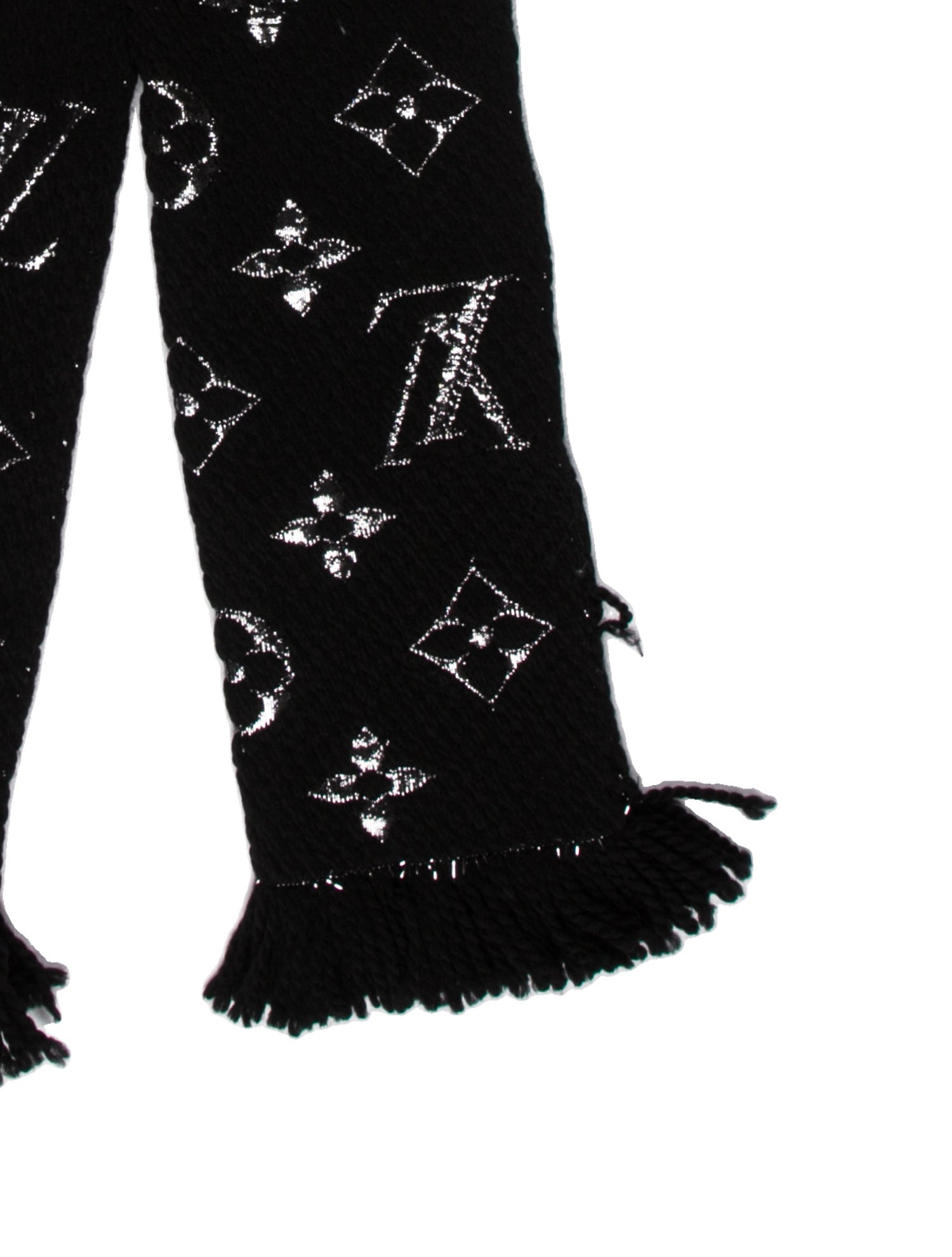 Louis Vuitton Logomania Shine Scarf Wool Scarf