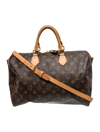 Louis Vuitton LV Monogram Speedy Bandouliere 35