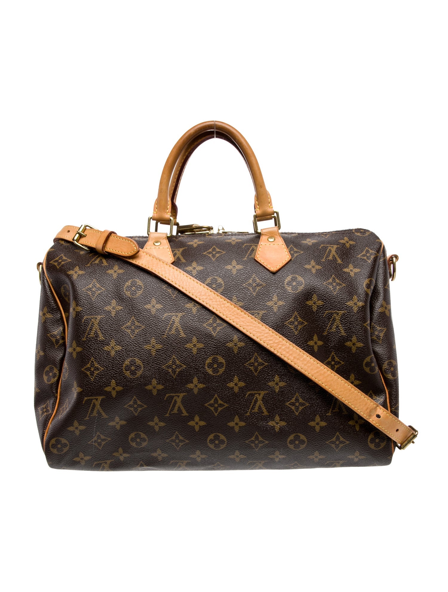 Louis Vuitton LV Monogram Speedy Bandouliere 35