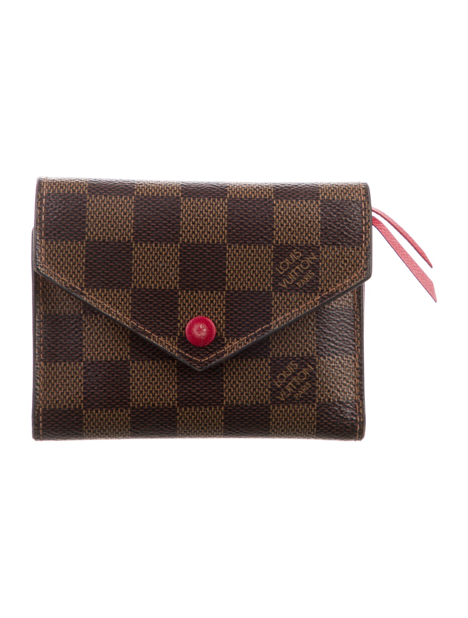 Louis Vuitton 2020 Damier Ebene Pattern Victorine Wallet