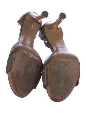 Louis Vuitton Leather Sandals