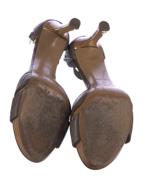 Louis Vuitton Leather Sandals