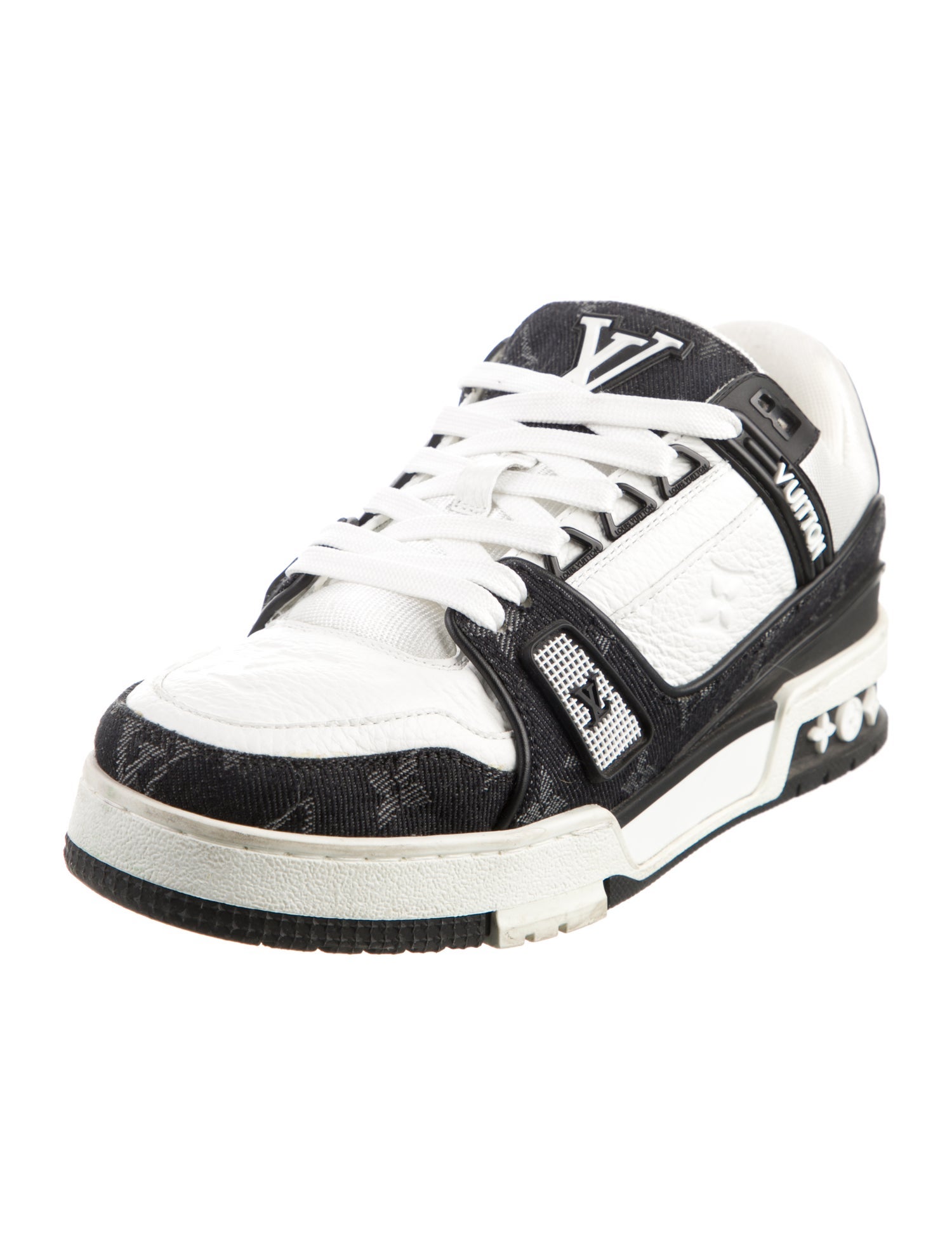 Louis Vuitton LV Monogram Leather Sneakers