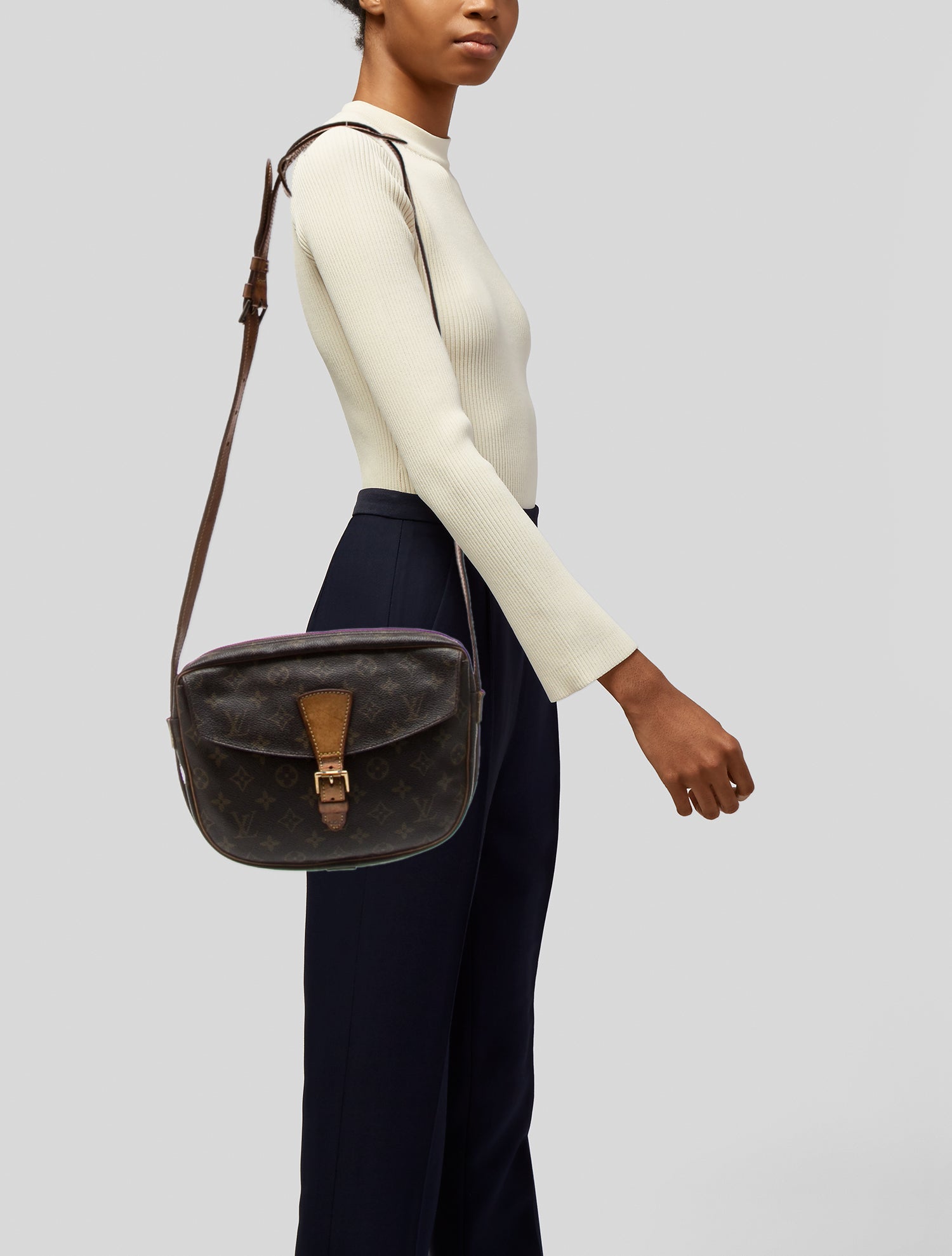 Louis Vuitton Coated Canvas Jeune Fille Vintage