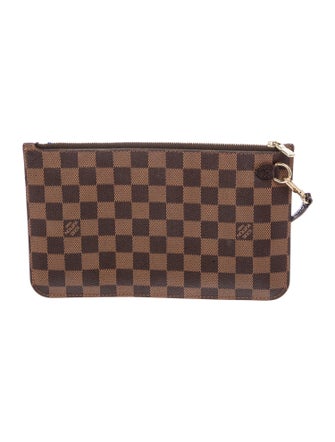 Louis Vuitton Damier Ebene Neverfull Pouch