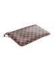 Louis Vuitton Damier Ebene Neverfull Pouch