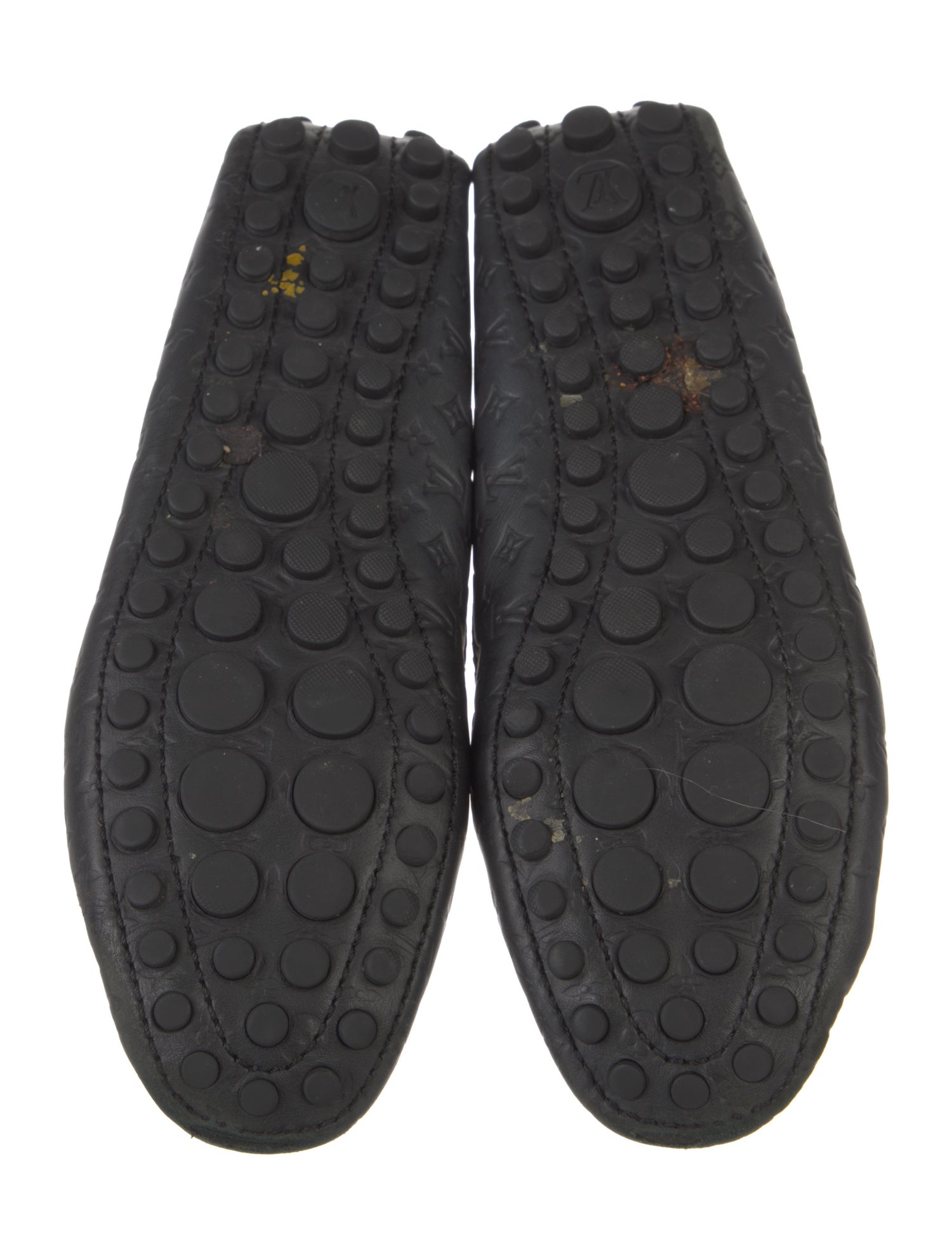 Louis Vuitton LV Monogram Leather Loafers
