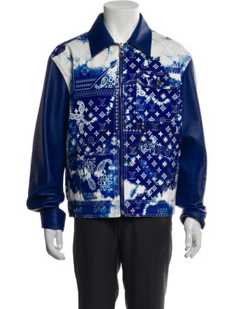 Louis Vuitton 2022 Bandana Mix Denim Jacket