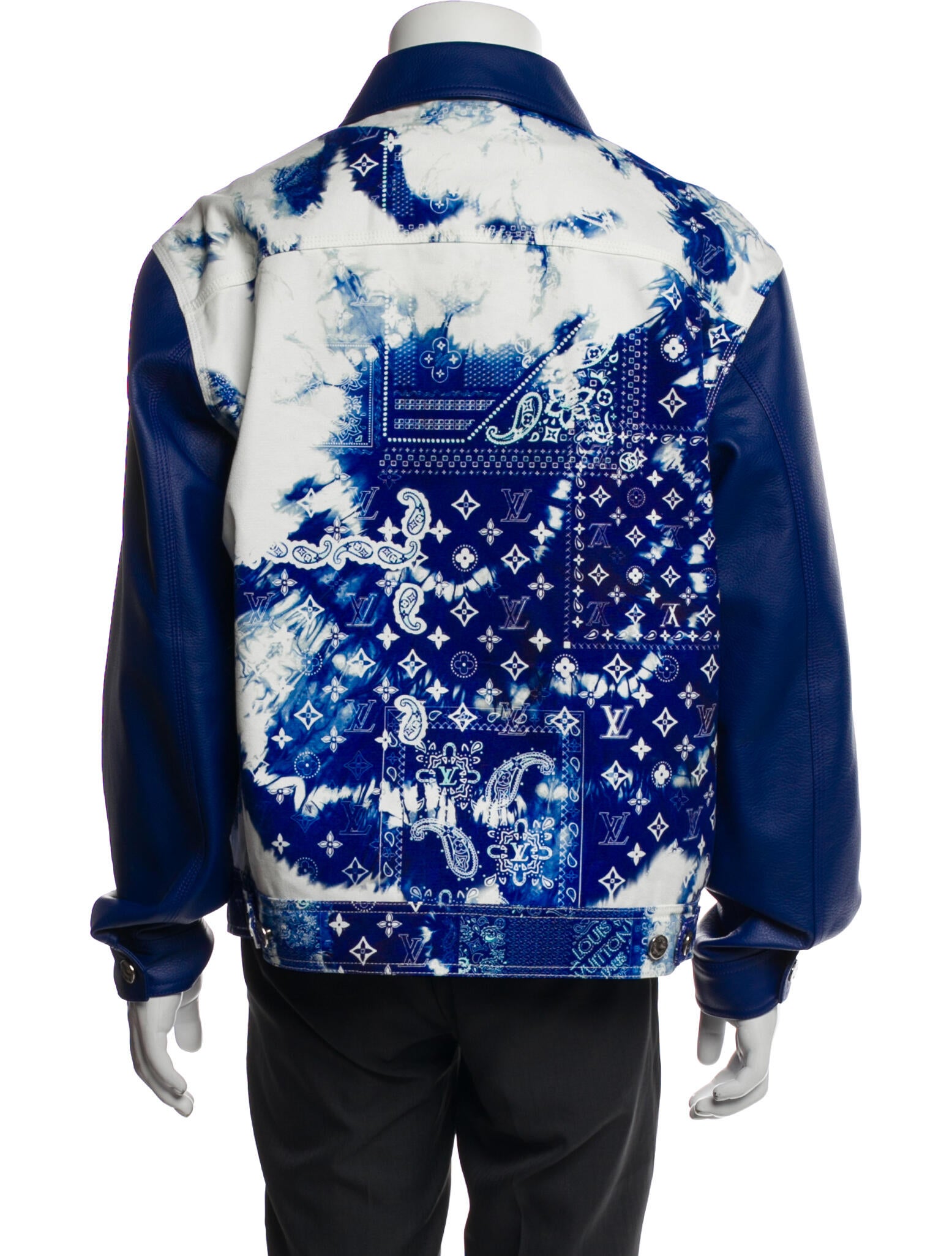 Louis Vuitton 2022 Bandana Mix Denim Jacket