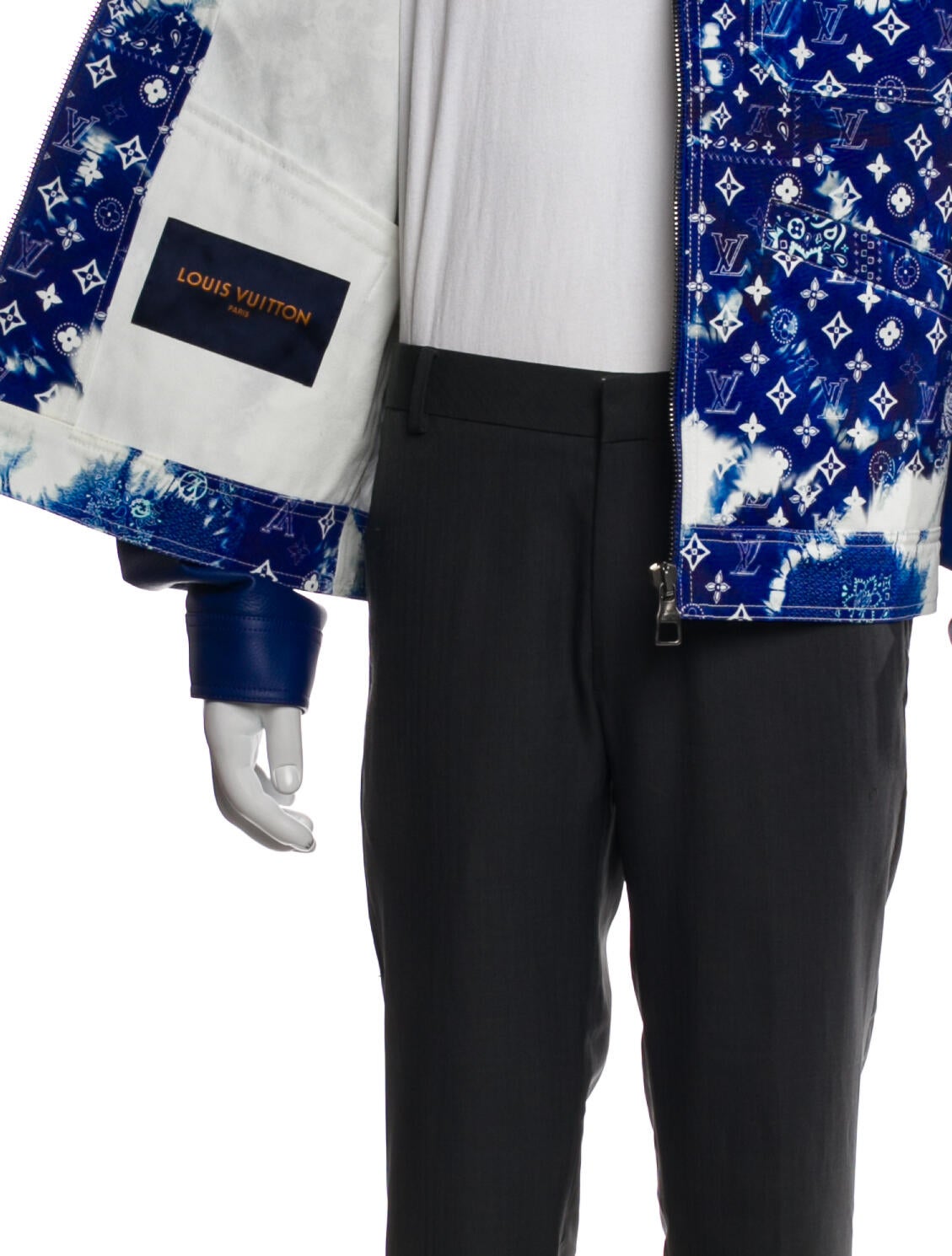 Louis Vuitton 2022 Bandana Mix Denim Jacket