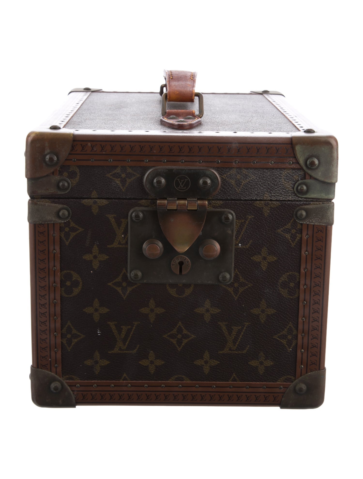 Louis Vuitton Vintage Monogram Bôite Flacons Vanity Trunk