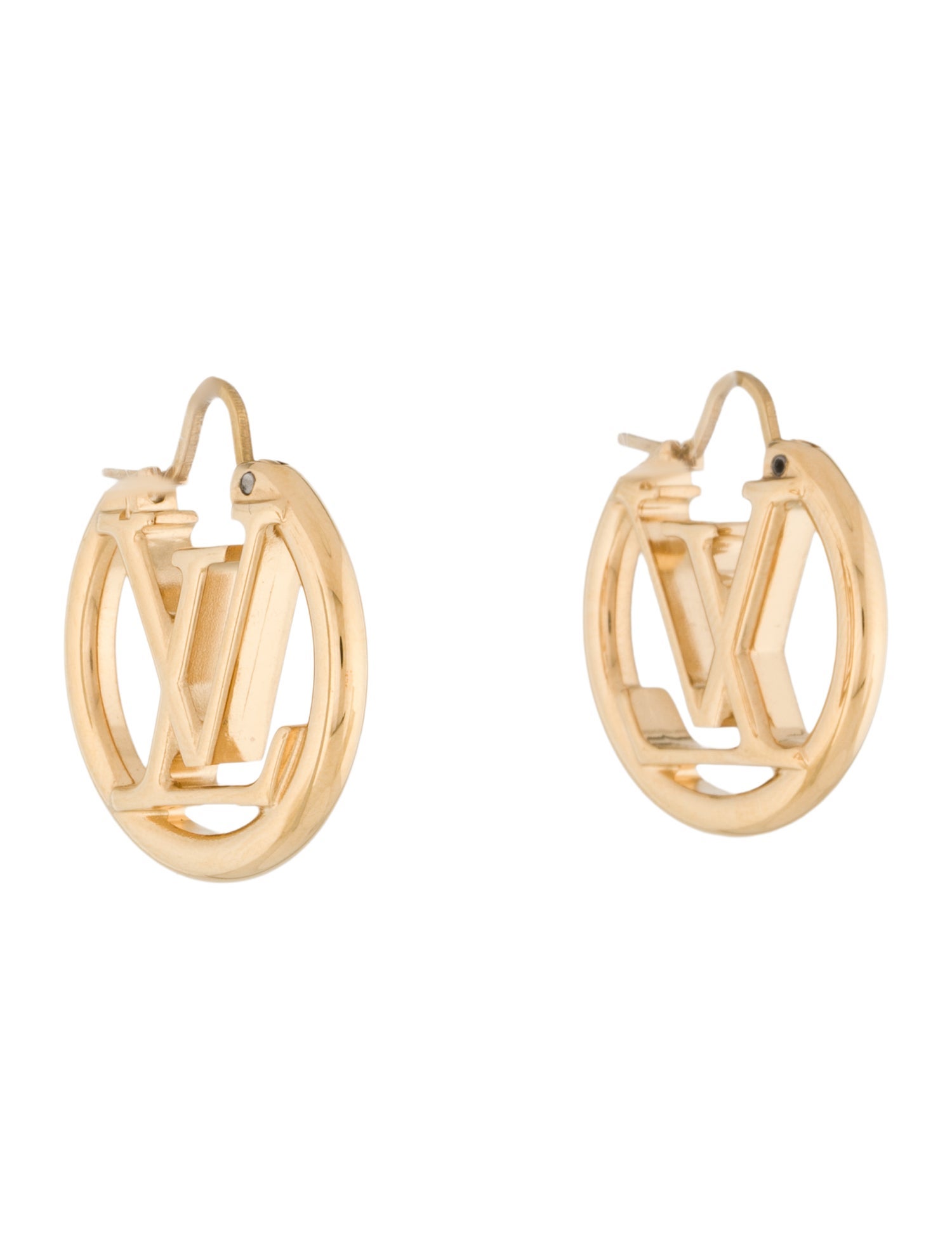 Louis Vuitton Louise PM Hoop Earrings