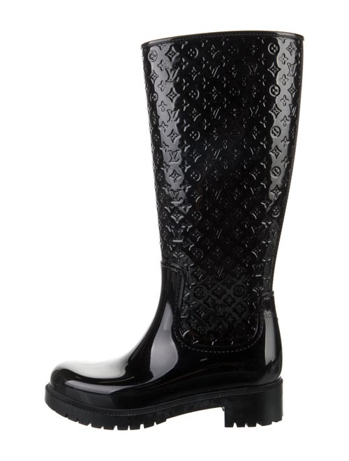 Louis Vuitton LV Monogram Rubber Rain Boots