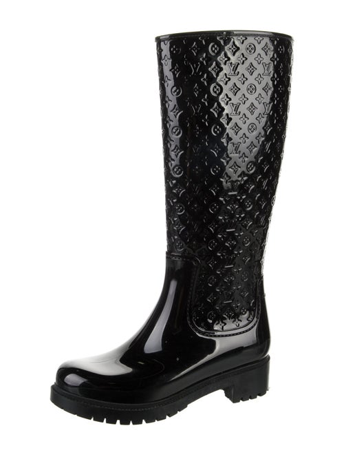 Louis Vuitton LV Monogram Rubber Rain Boots