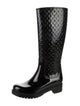 Louis Vuitton LV Monogram Rubber Rain Boots