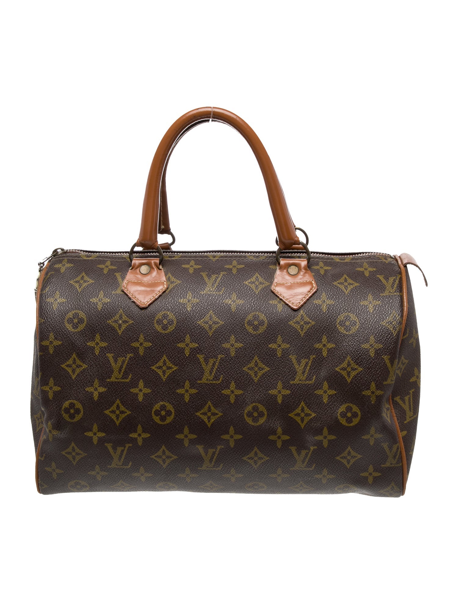 Louis Vuitton LV Monogram Speedy 30 Vintage