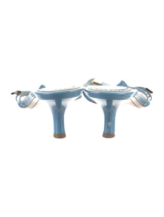 Louis Vuitton LV Monogram Patent Leather Slides