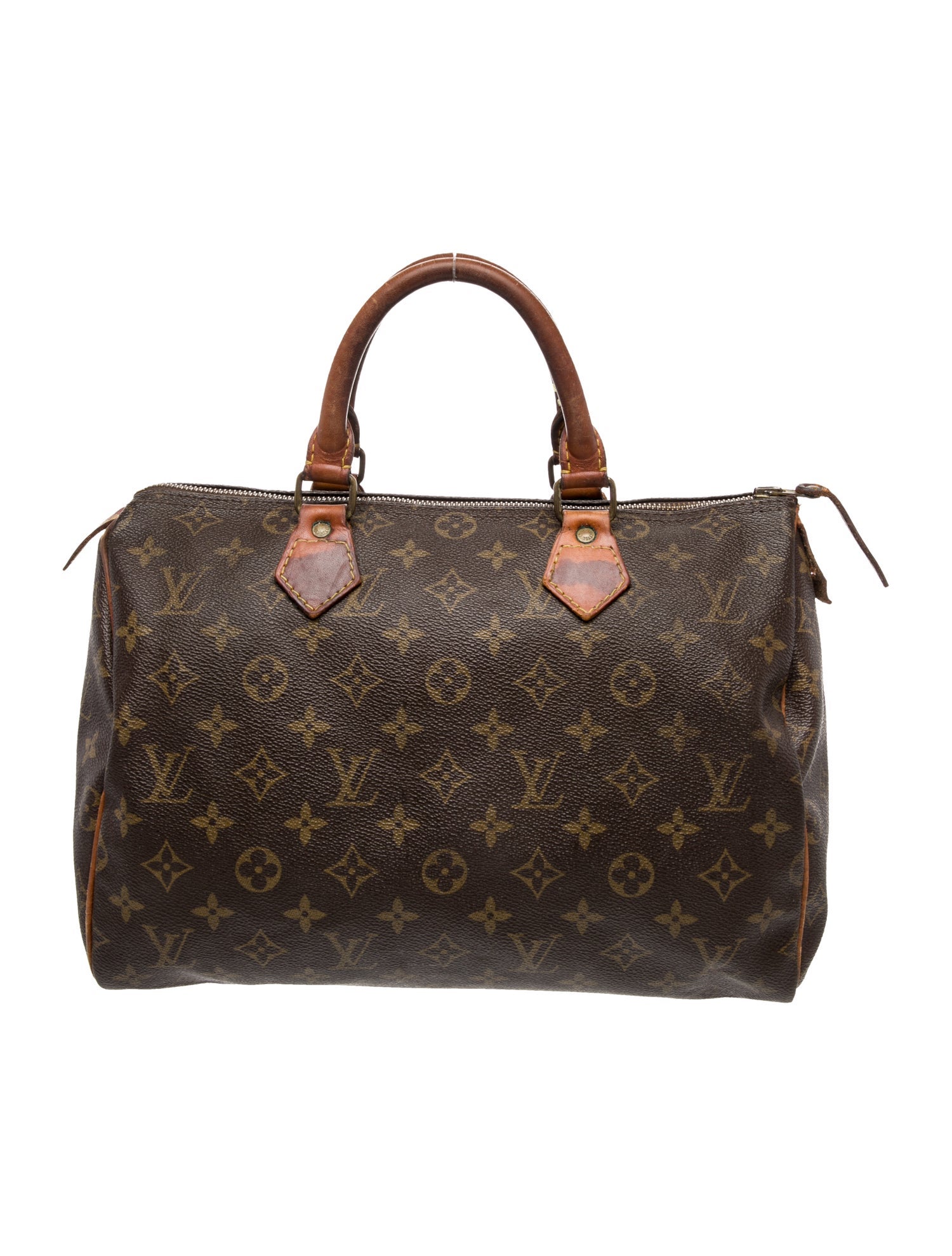 Louis Vuitton LV Monogram Speedy 30 Vintage