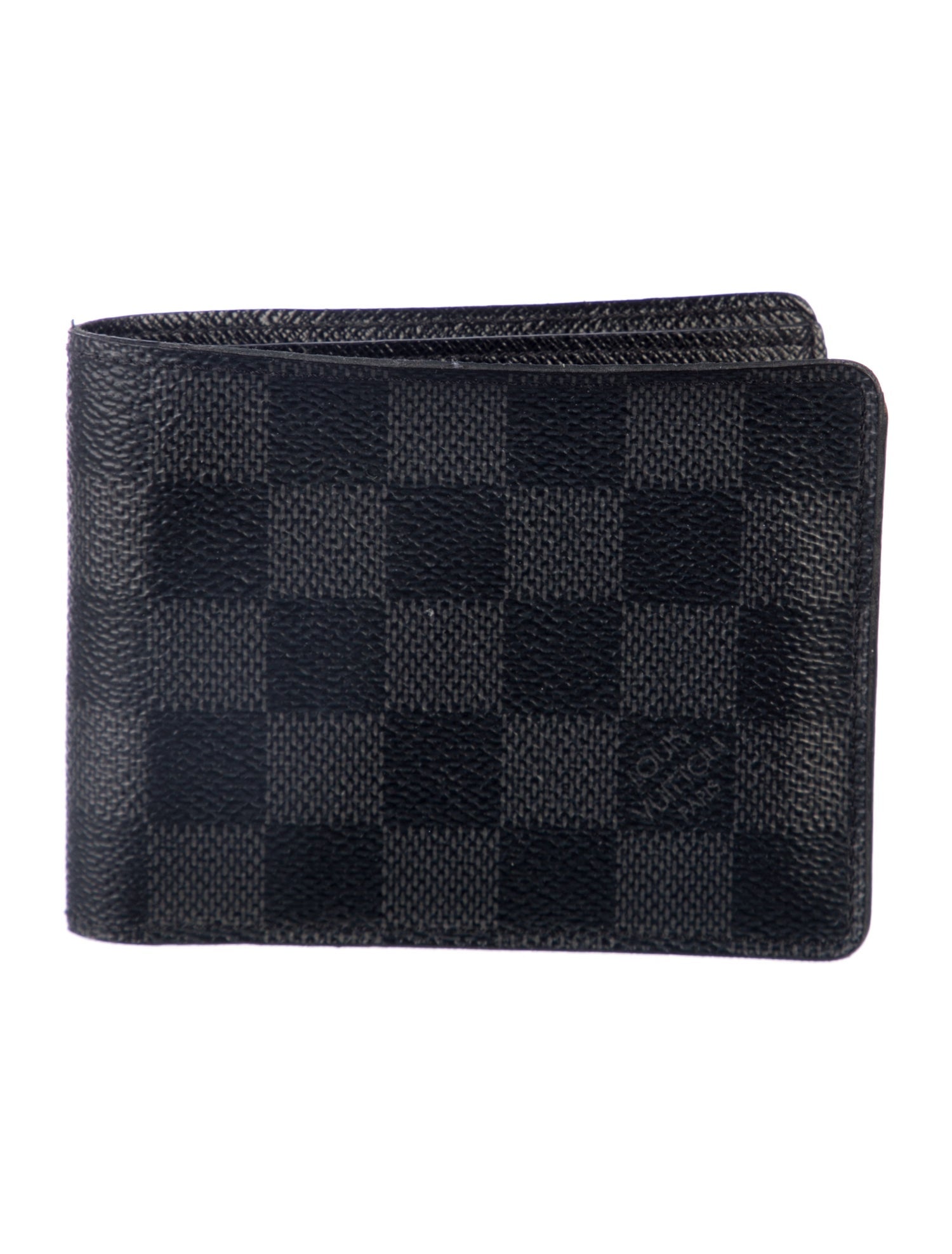 Louis Vuitton 2011 Damier Graphite Pattern Multiple Wallet