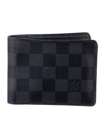Louis Vuitton 2011 Damier Graphite Pattern Multiple Wallet