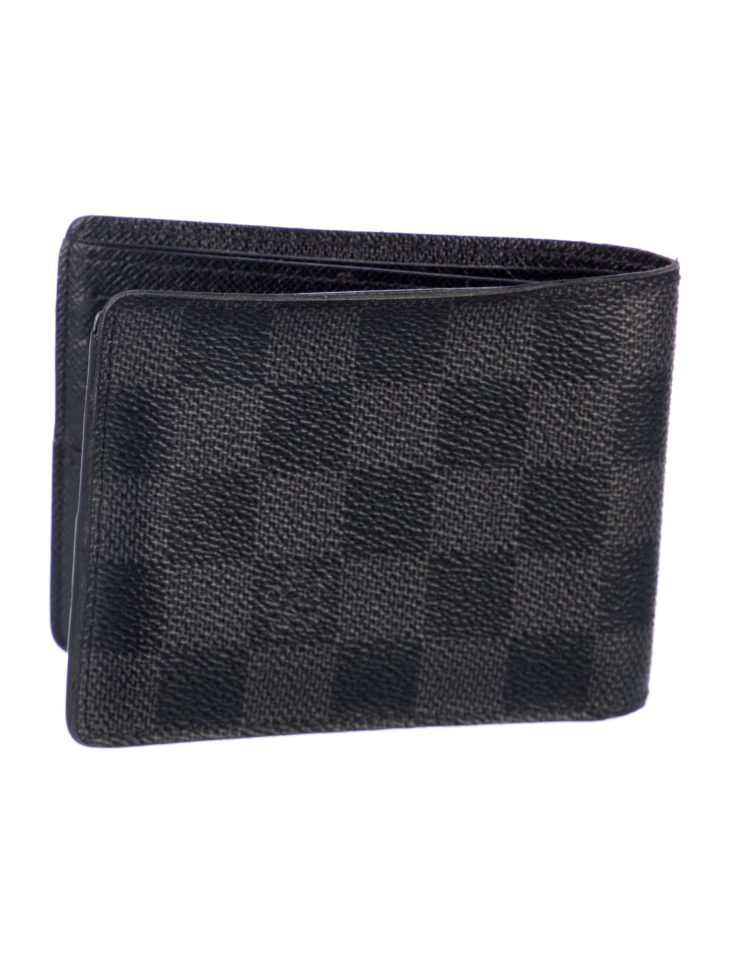 Louis Vuitton 2011 Damier Graphite Pattern Multiple Wallet