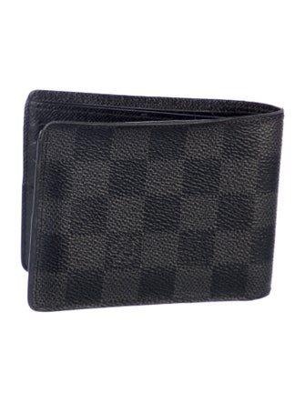 Louis Vuitton 2011 Damier Graphite Pattern Multiple Wallet
