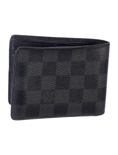 Louis Vuitton 2011 Damier Graphite Pattern Multiple Wallet