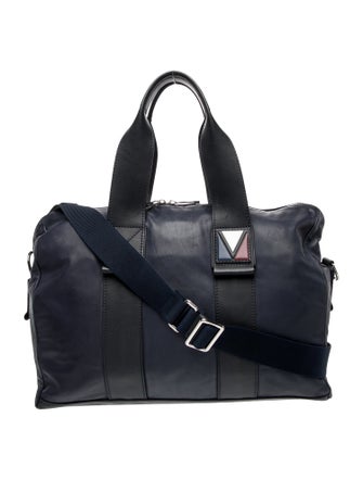 Louis Vuitton Leather Messenger Bag