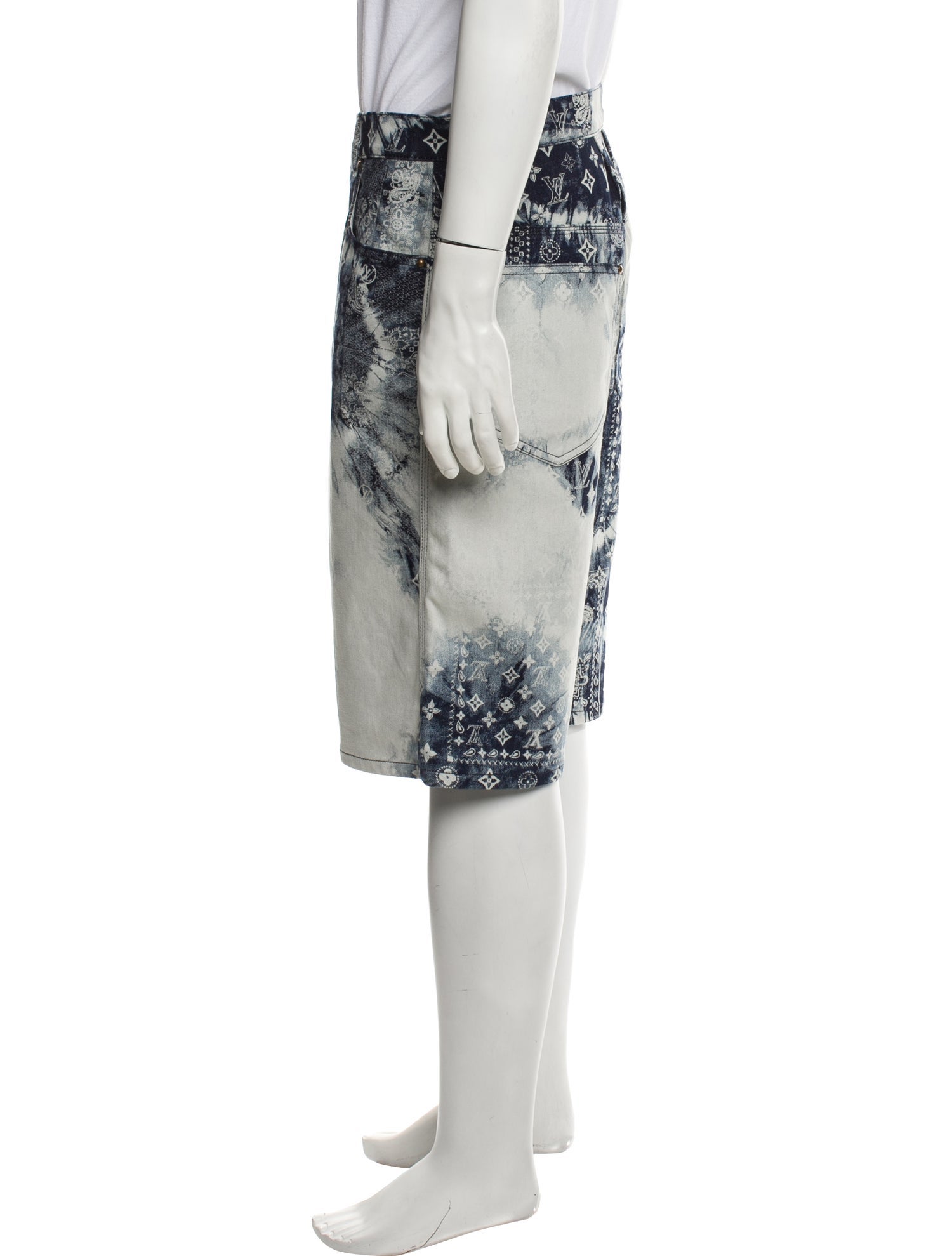 Louis Vuitton 2022 Denim Shorts