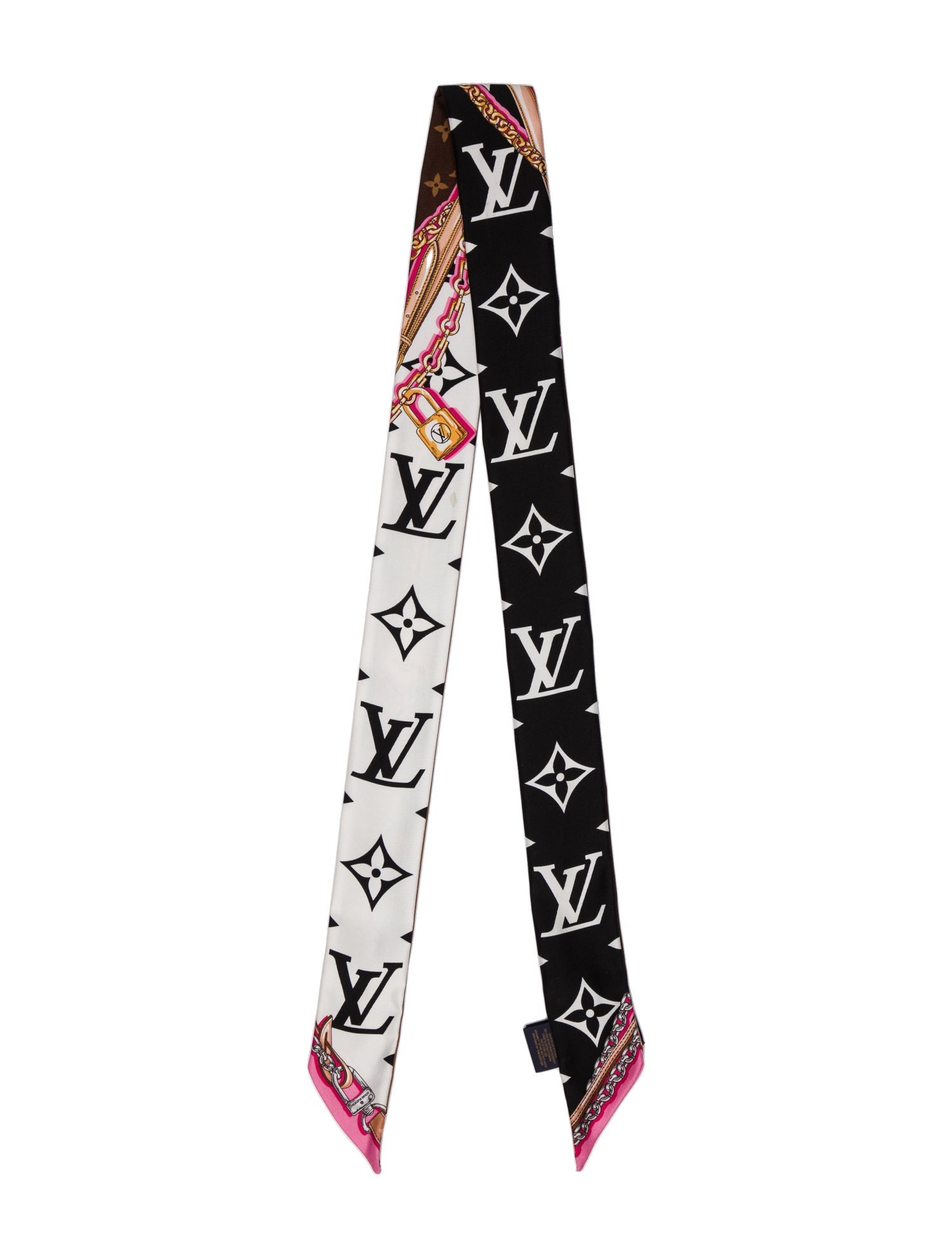 Louis Vuitton Ultimate Monogram BB Bandeau Silk Scarf