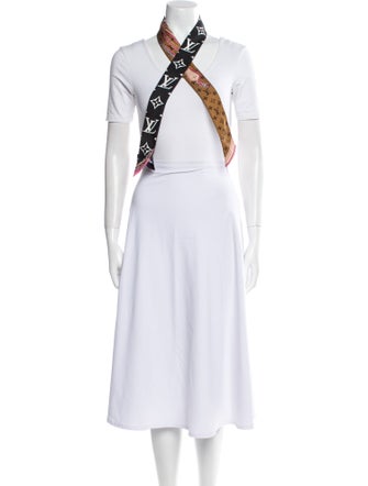 Louis Vuitton Ultimate Monogram BB Bandeau Silk Scarf