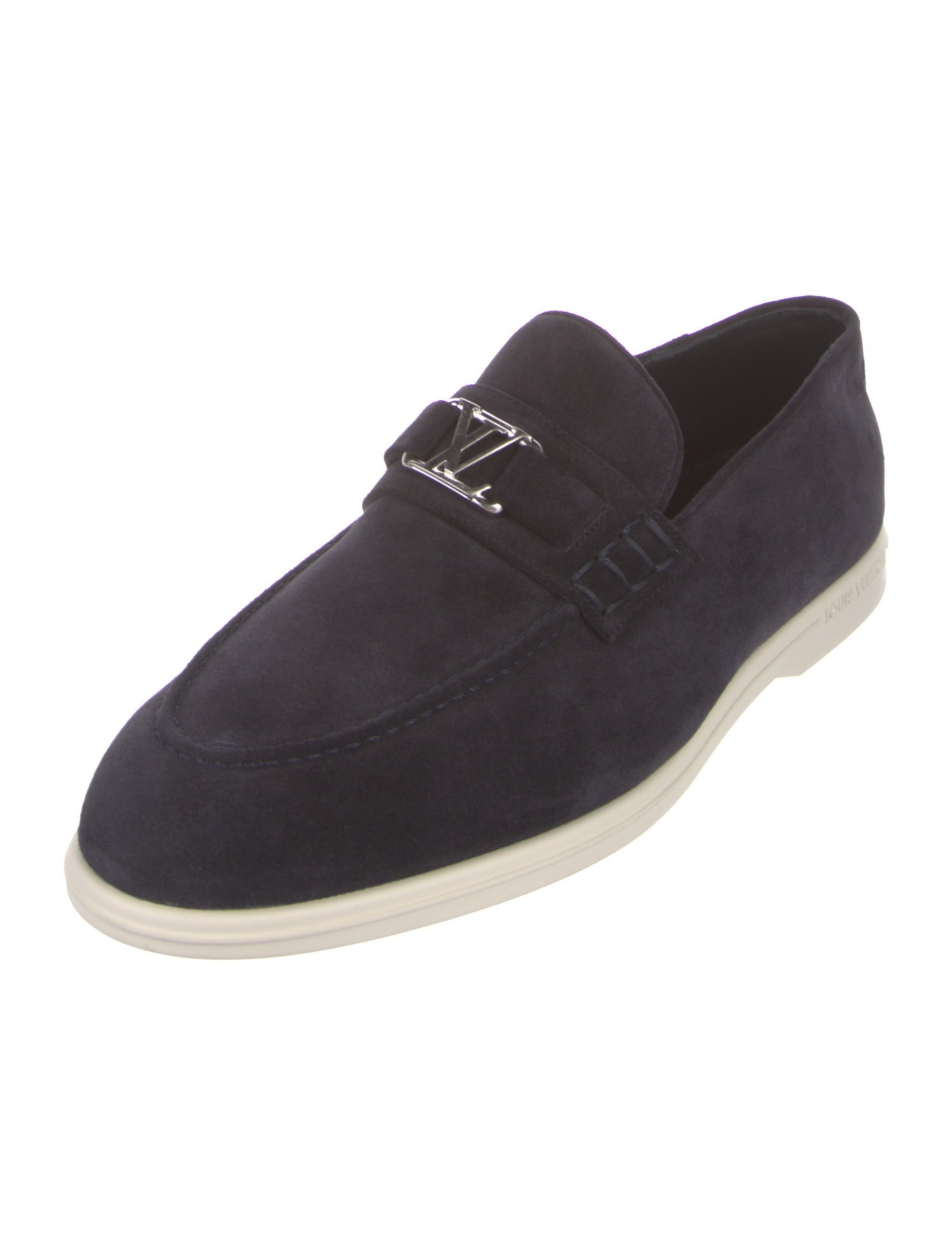 Louis Vuitton 2024 Suede Logo Boat Shoes