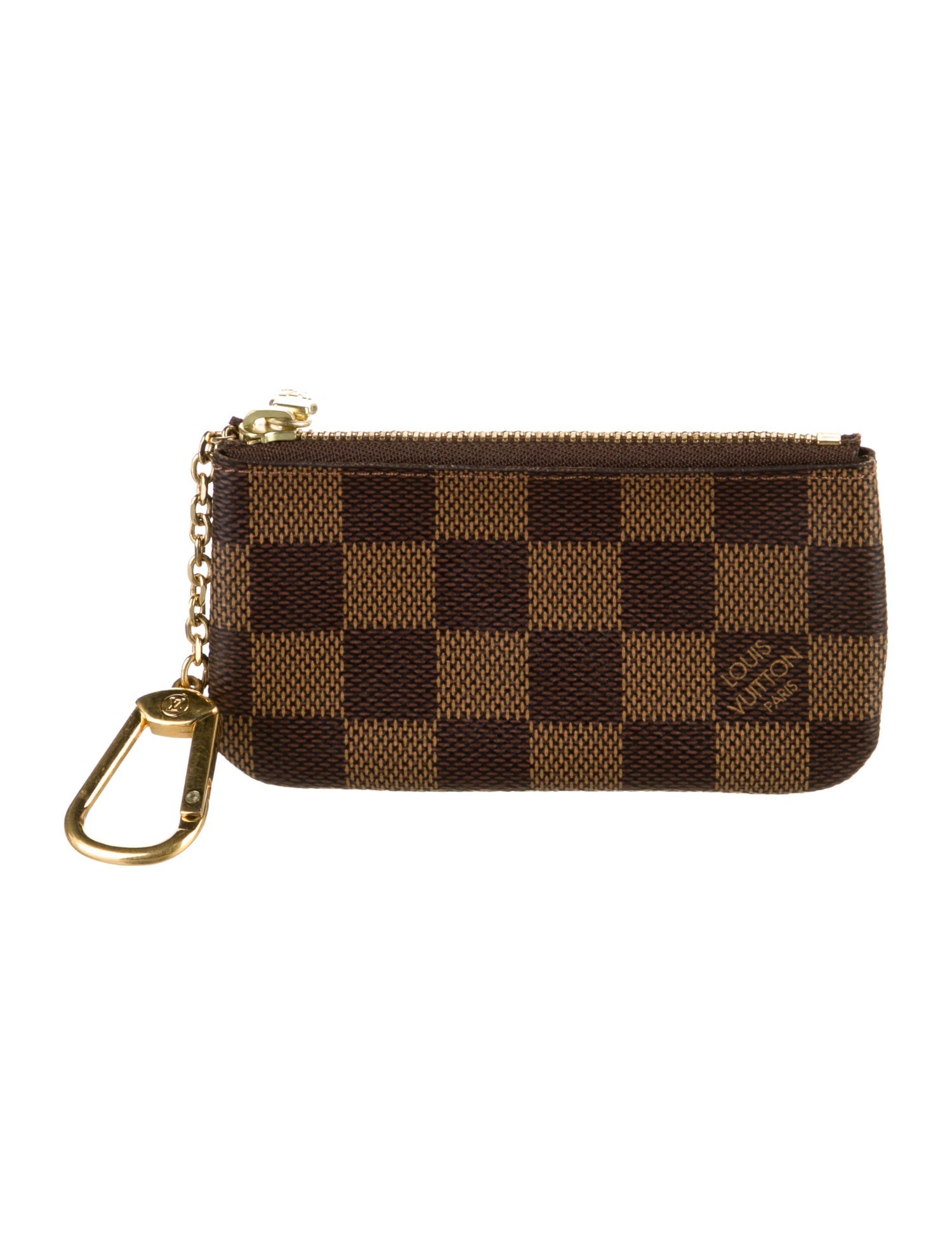 Louis Vuitton 2019 Damier Ebene Pattern Key Holder