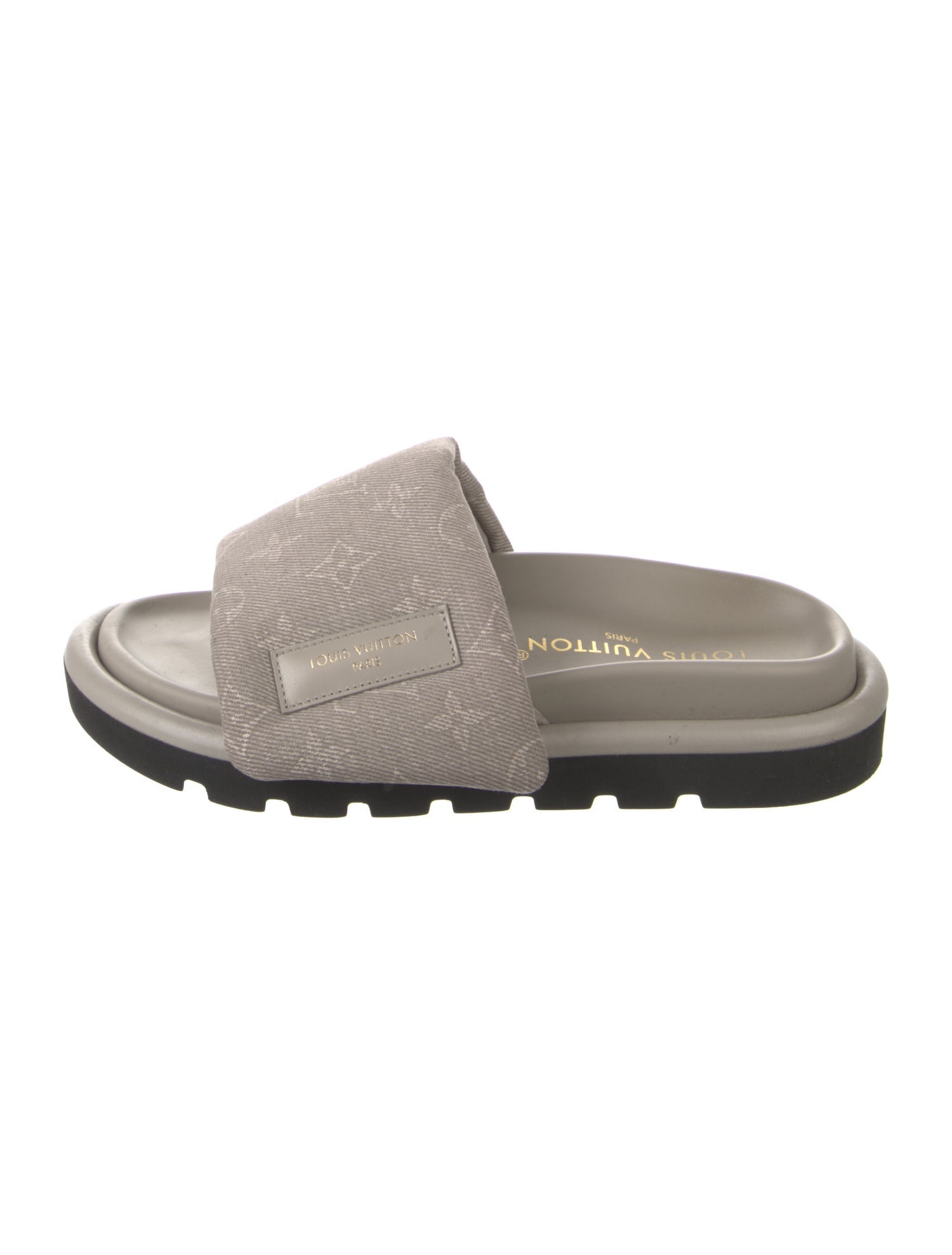 Louis Vuitton LV Monogram Canvas Slides
