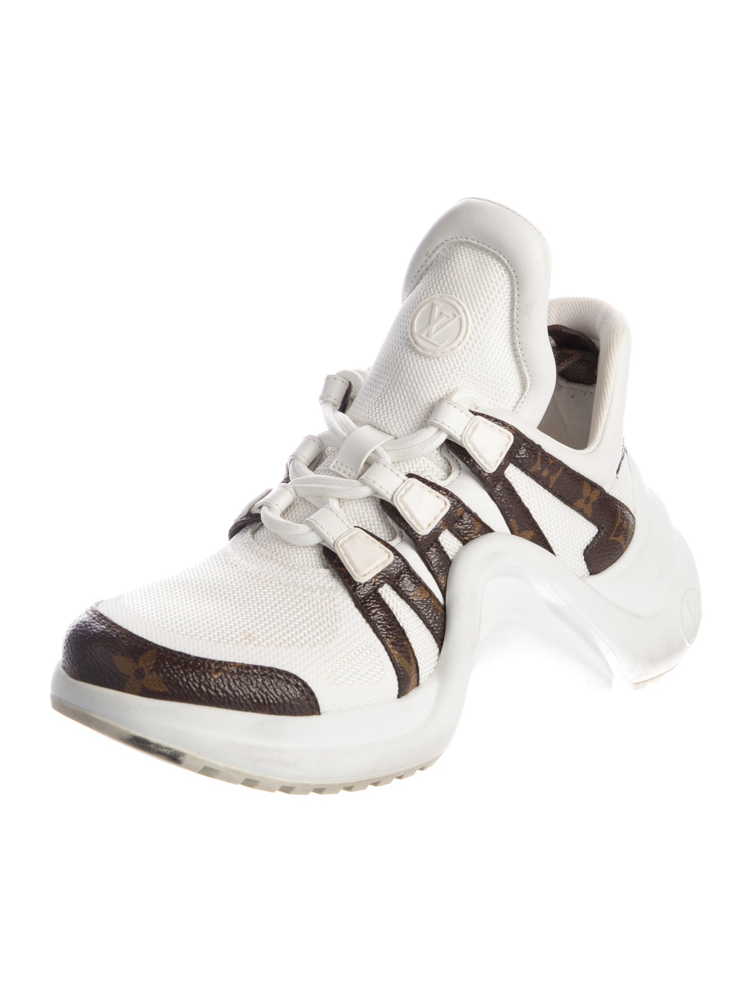 Louis Vuitton LV Monogram Nylon Chunky Sneakers